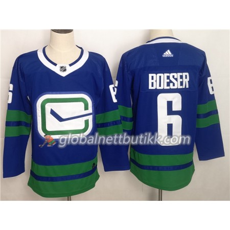 Vancouver Canucks Hockeydrakt Brock Boeser 6 Alternate Adidas 2019-2020 Blå Authentic - Herre